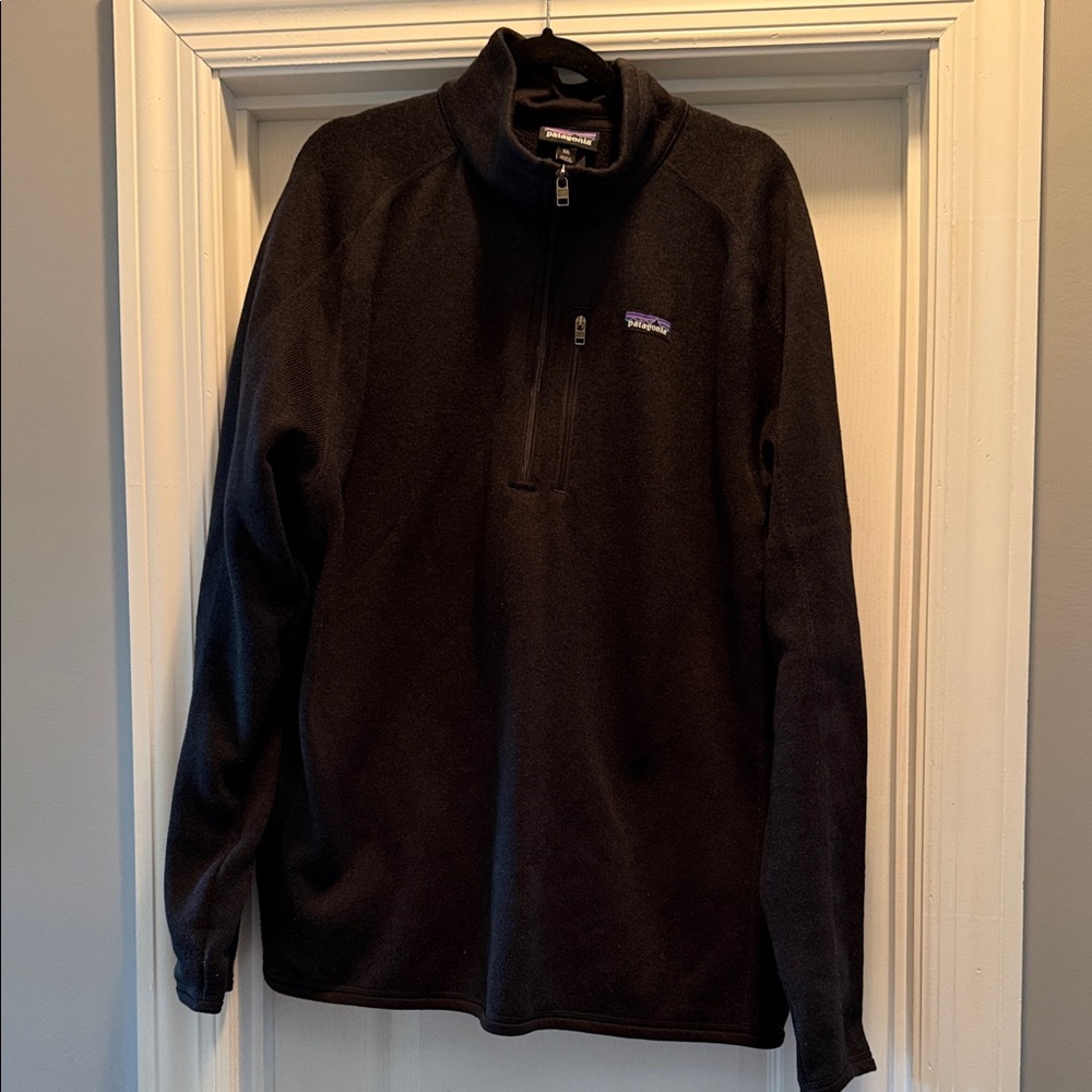 Patagonia Midnight Black Fleece Pullover